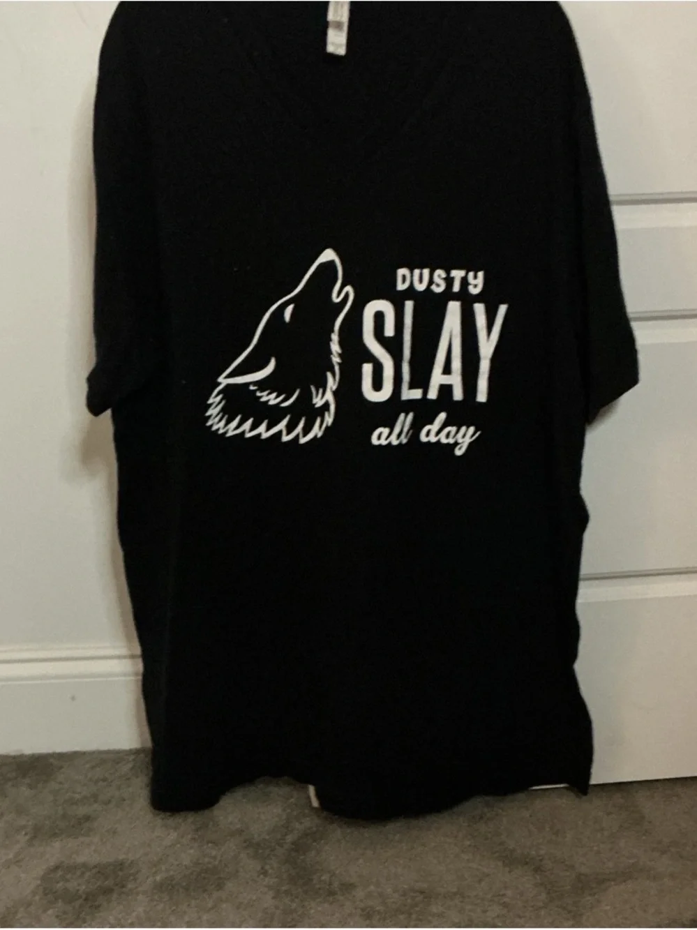 All Day Black Pet T-Shirt